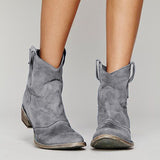 Carlotta - Botines de piel ante