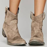 Carlotta - Botines de piel ante
