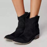 Carlotta - Botines de piel ante