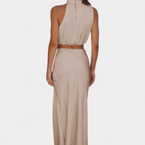 Falda Draped Sin Espalda