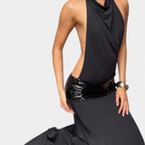 Vestido Ana Halter Elegancia Lujo