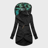 Dragana - Elegante y cálido abrigo de invierno con capucha