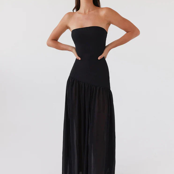 Edina | Vestido Maxi Sin Tirantes