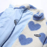 Jelena - Chaqueta reversible con corazones