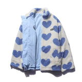Jelena - Chaqueta reversible con corazones