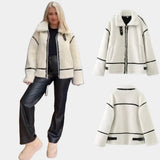 Adriana - Chaqueta de fieltro de lana