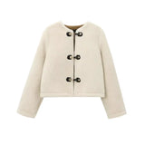 Noelia - Chaqueta de invierno retro