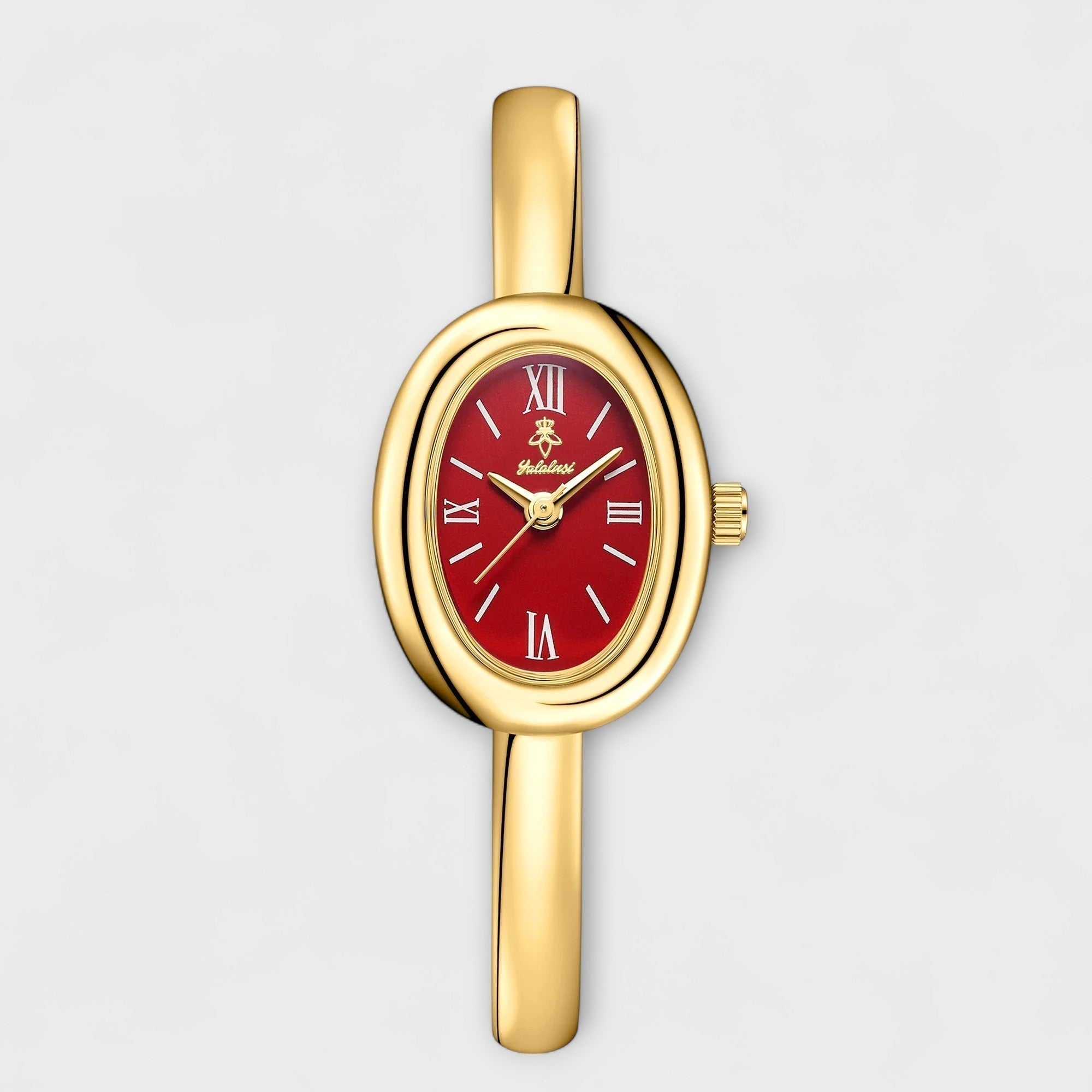 Nina® - Reloj dorado en forma de pulsera
