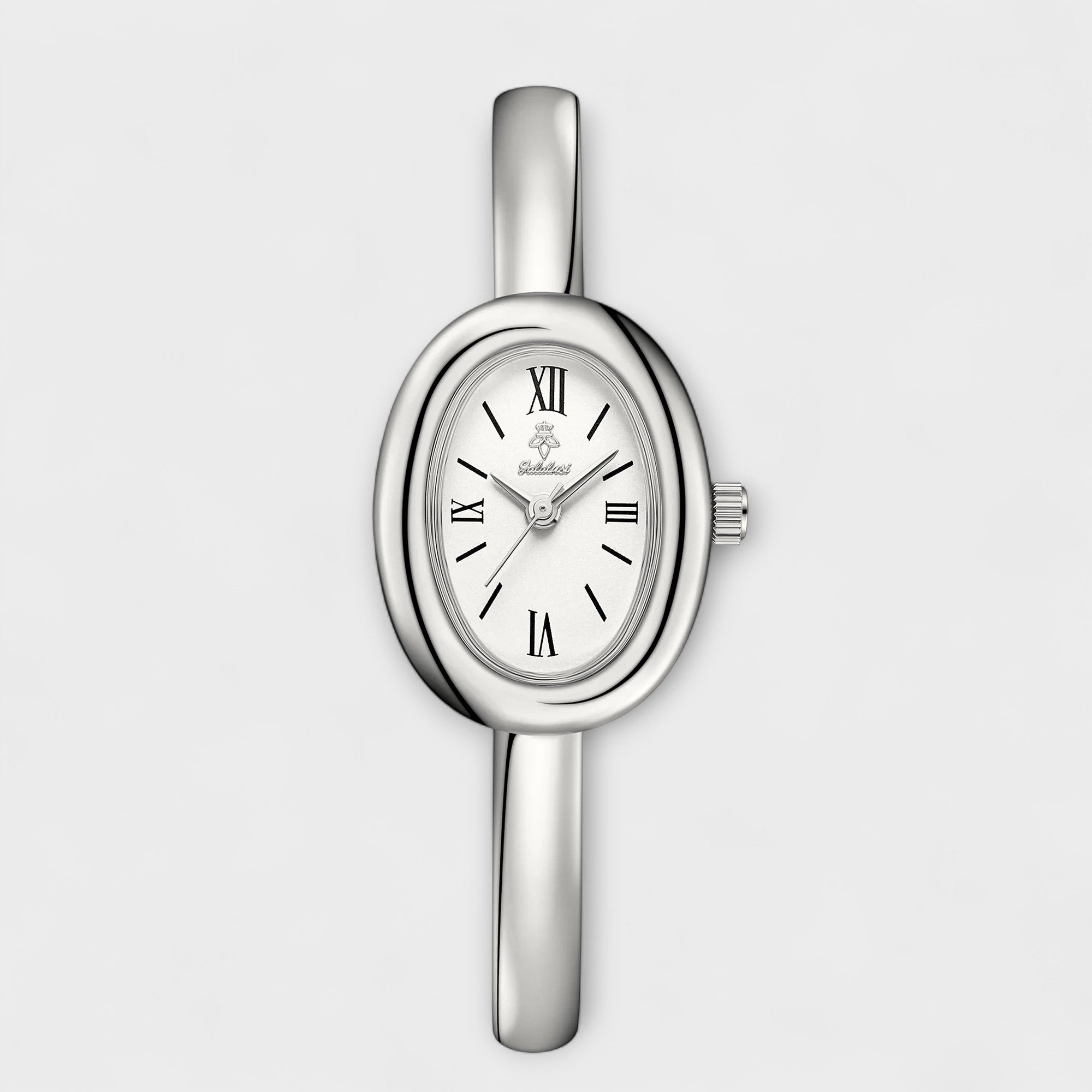 Nina® - Reloj dorado en forma de pulsera