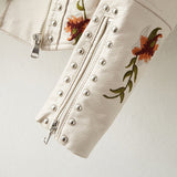 Té - Abrigo Floral Retro Chic