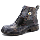 Mia - Bota en colores artísticos