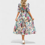 Clara – Vestido Floral Elegante