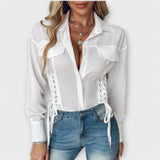 Kristijana - Blusa de manga larga