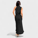 Alda - Vestido de Satén Elegante