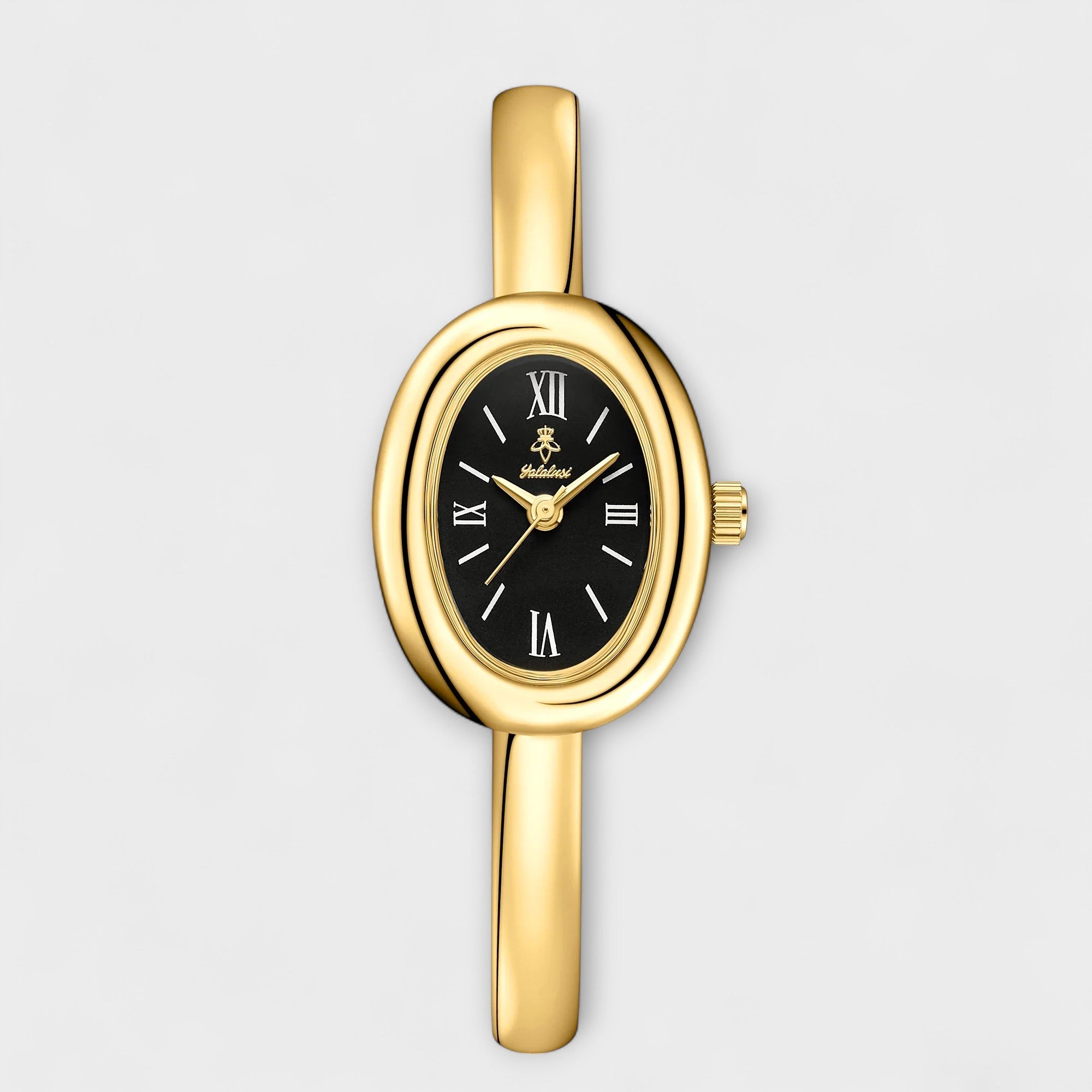 Nina® - Reloj dorado en forma de pulsera