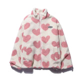 Jelena - Chaqueta reversible con corazones