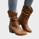 Theodosia - Botas de cuero
