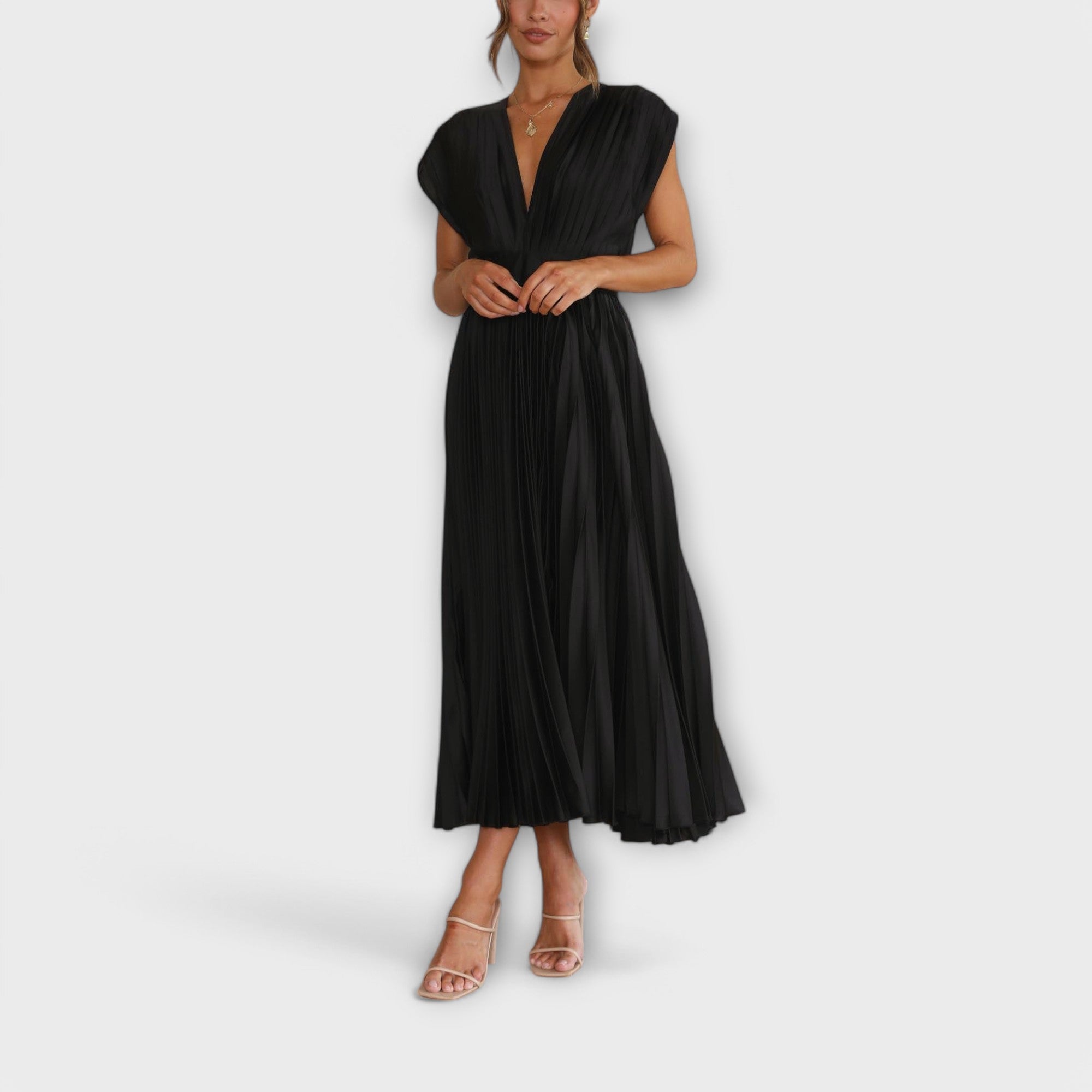 Maria – Vestido plisado para mujer para ocasiones especiales