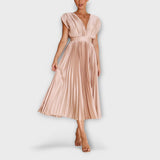 Maria – Vestido plisado para mujer para ocasiones especiales