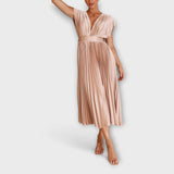 Maria – Vestido plisado para mujer para ocasiones especiales