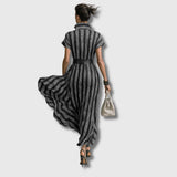 Sanja – Elegante vestido maxi de gasa