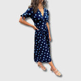 Monique – Vestido vintage femenino con lunares