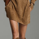 Vestido Mini de Cuello Alto