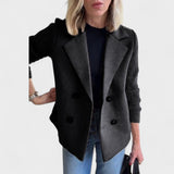 Valentina - Saco elegante con mangas de punto