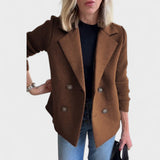 Valentina - Saco elegante con mangas de punto