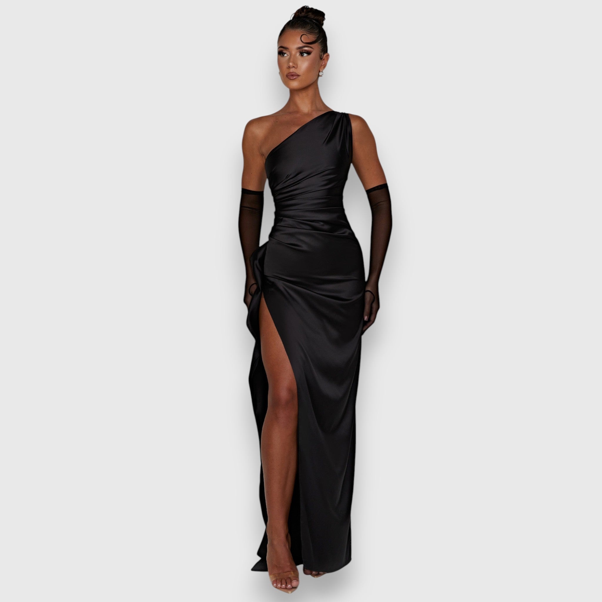 Sienna – Vestido Maxi con Hombros Descubiertos