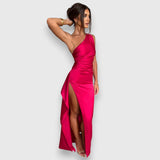 Sienna – Vestido Maxi con Hombros Descubiertos