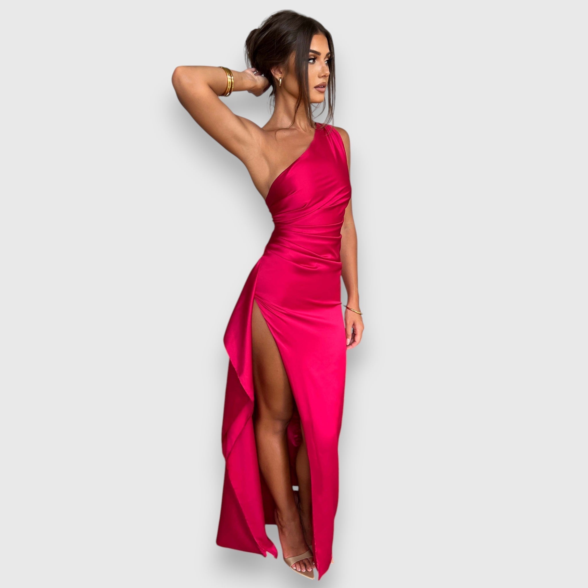 Sienna – Vestido Maxi con Hombros Descubiertos
