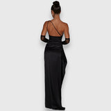 Sienna – Vestido Maxi con Hombros Descubiertos