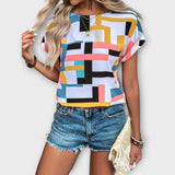 Marijeta – Blusa de Estilo Urbano Colorida