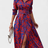 Camila – Vestido con estampado de leopardo