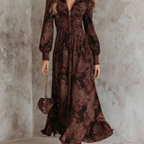 Vestido Maxi Silueta Con Formas