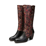 Valeria - Botas en colores artísticos
