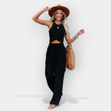 Elda - Pantalones anchos elegantes