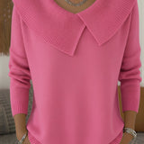Lucia - Camiseta cálida con cuello suave
