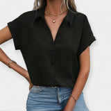 Blanka – Camisa ligera de corte recto y clásico