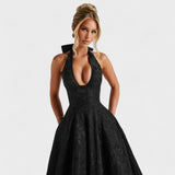 Julieta – Vestido midi con escote halter