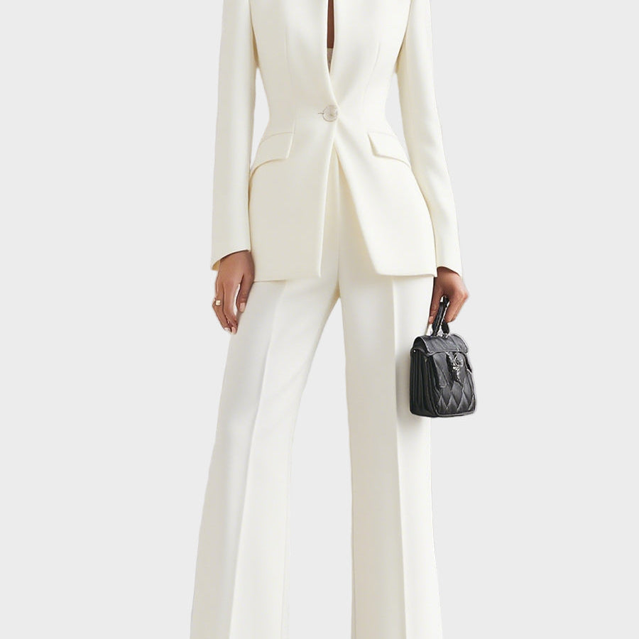 Jade - Conjunto elegante con chaqueta y pantalones