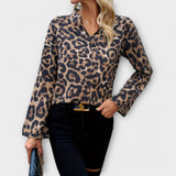 Katica – Blusa encantadora en estilo estampado