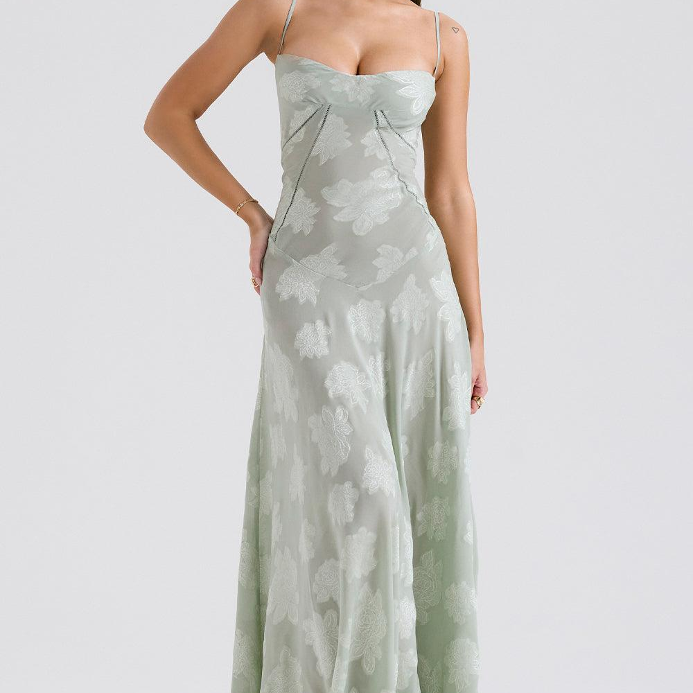 Vestido Largo Floral