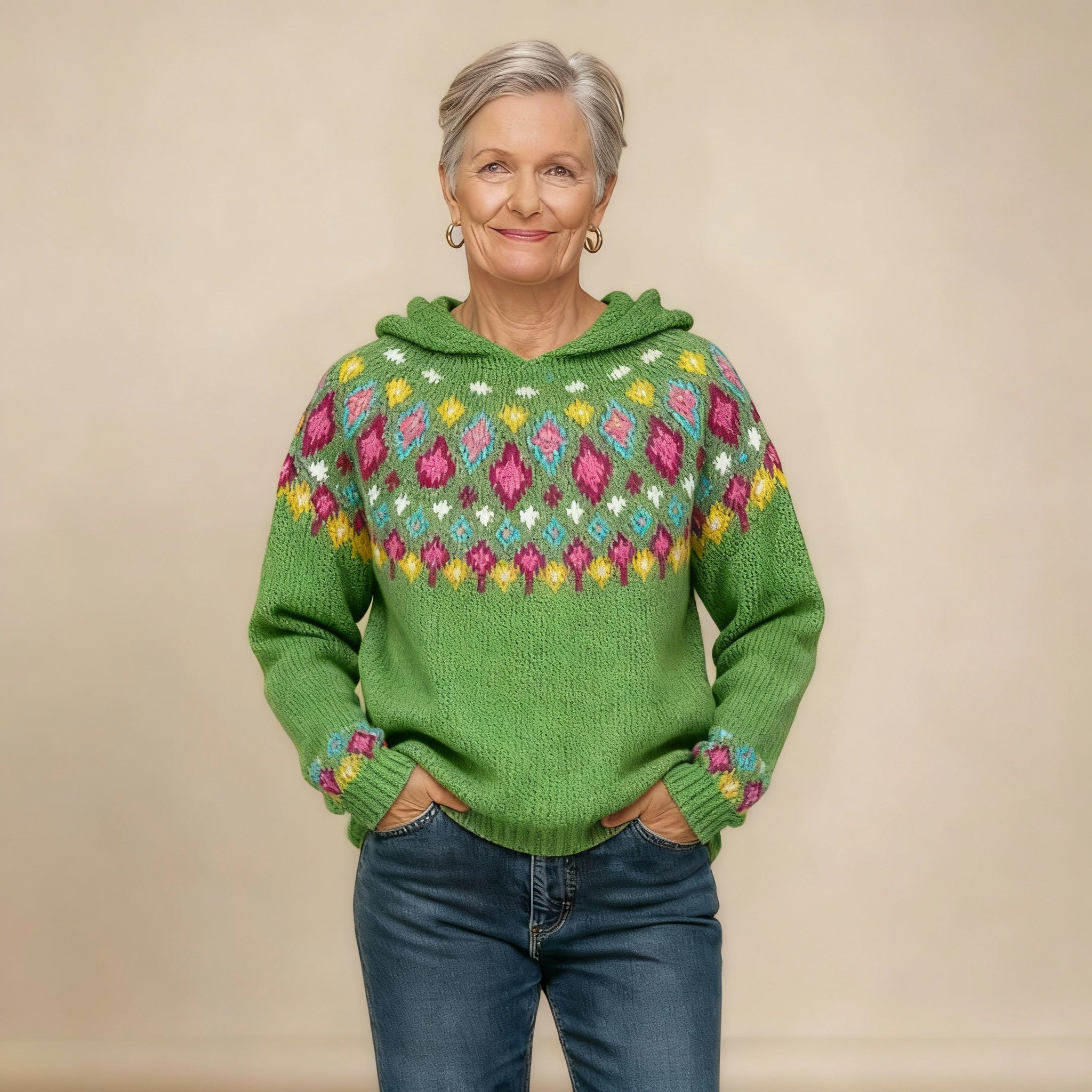 Carole - Sudadera clásica con capucha