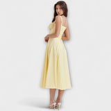 Zipporas – Encantador vestido bustier con estampado floral