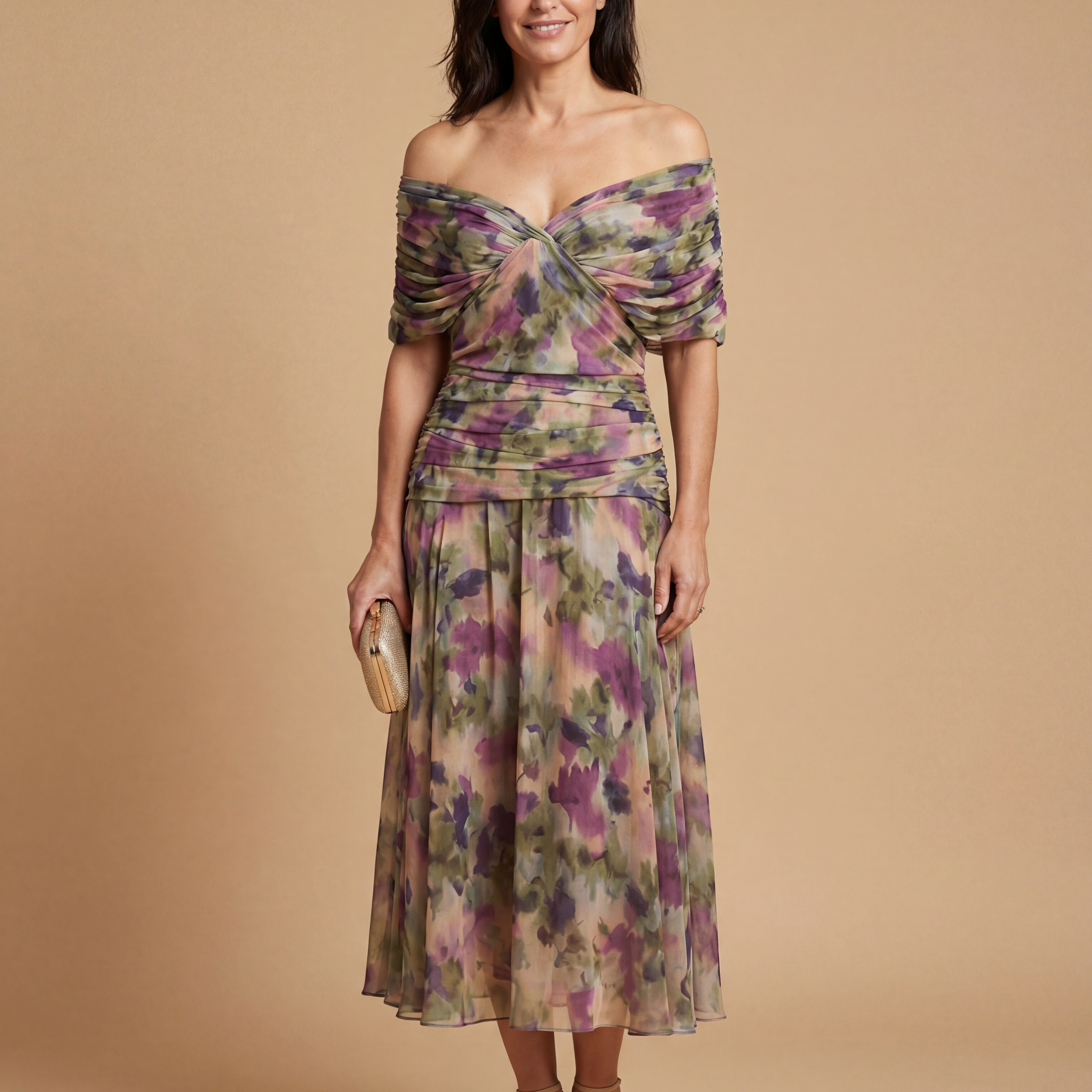 Vestido Luisa Escote en V