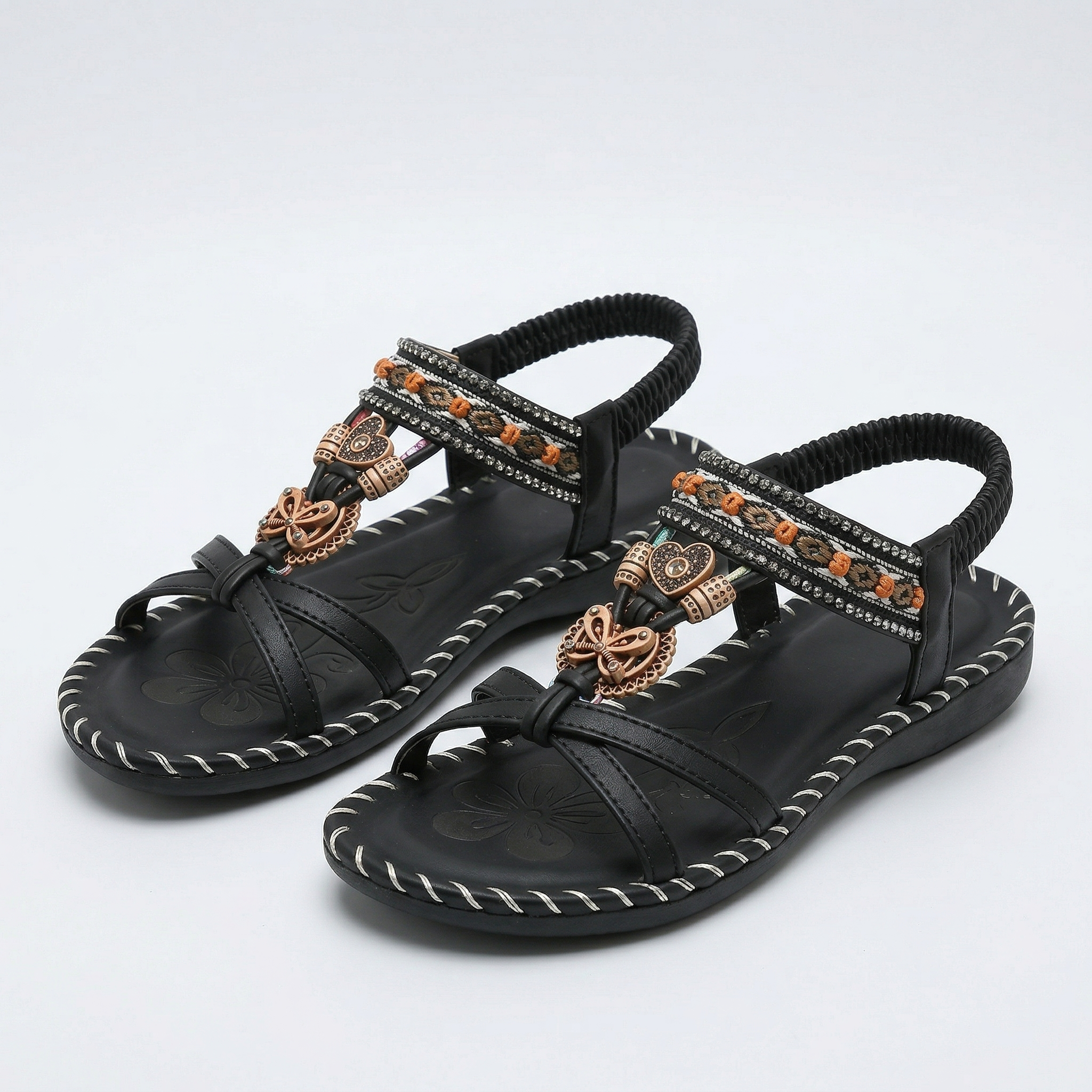 Nada - Sandalias elegantes en estilo boho