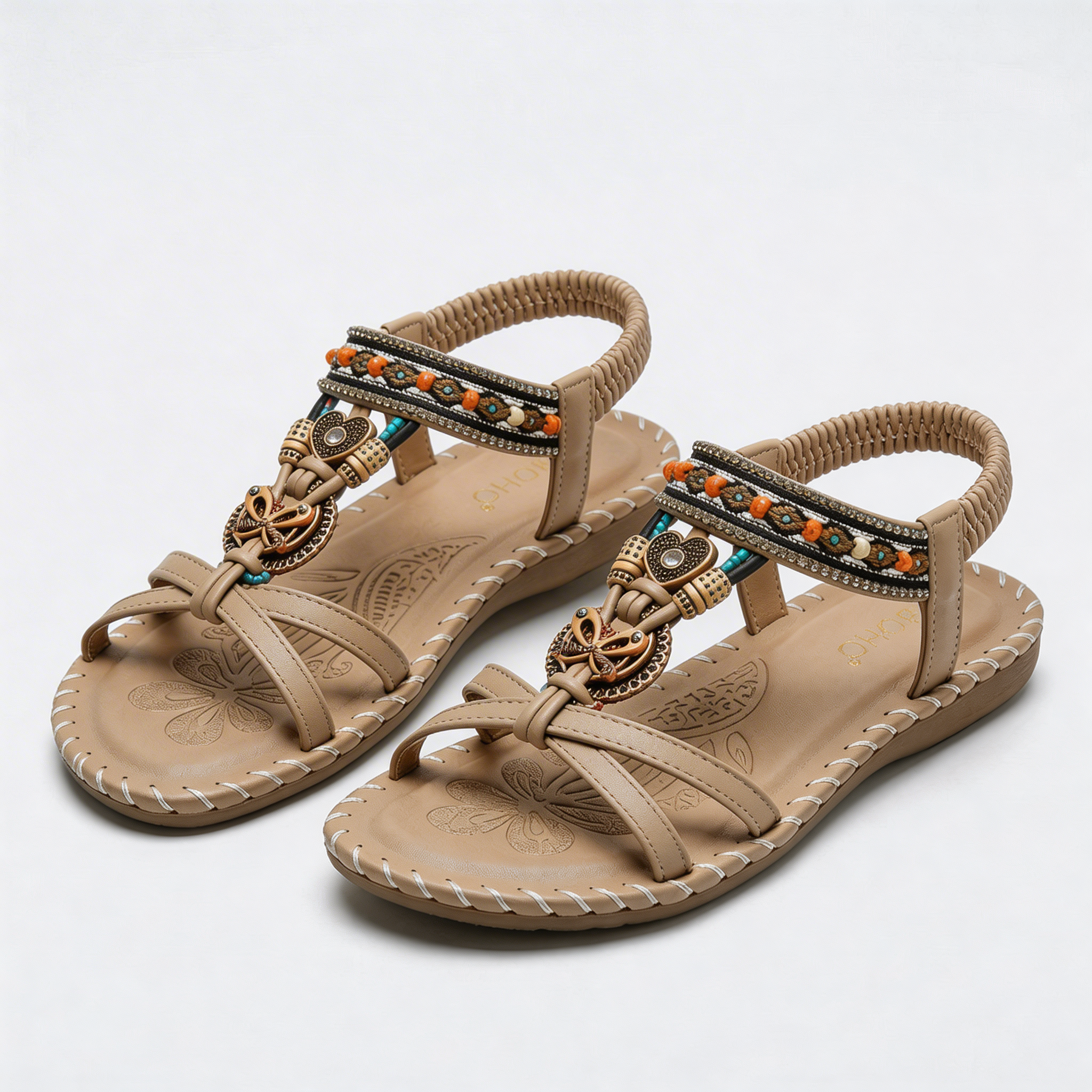 Nada - Sandalias elegantes en estilo boho