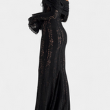 Josipa Maxi Vestido con Hombros Descubiertos